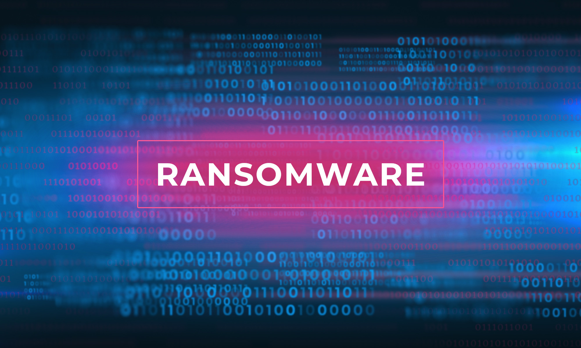 Ransomware sur code binaire